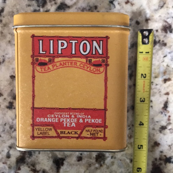 Lipton Tea Tin Bristol Ware - Picture 4 of 7